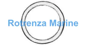 RING ROUND STEEL WELDED BLACK, 50X200MM