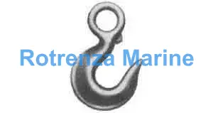 HOIST HOOK WITH EYE SWL 10TON