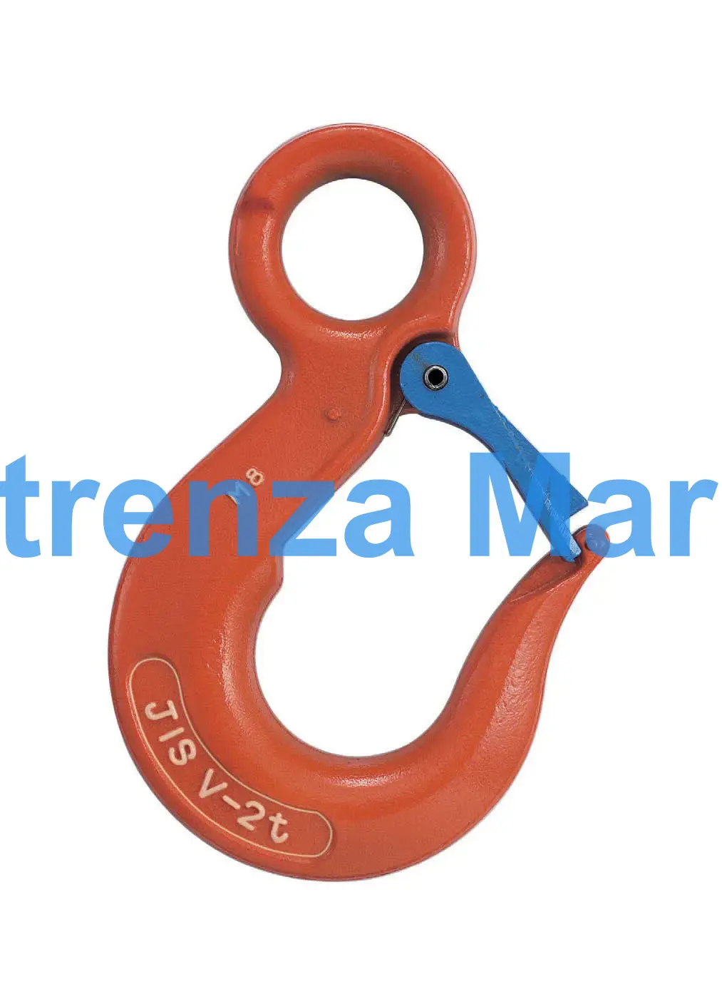 HOIST EYE HOOK WITH LATCH, SWL 8TON