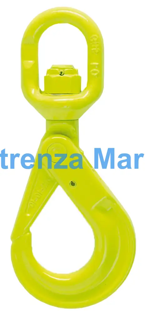 CARGO HOOK SWIVEL EYE WITH, LATCH LOCK WLL 2.0TON