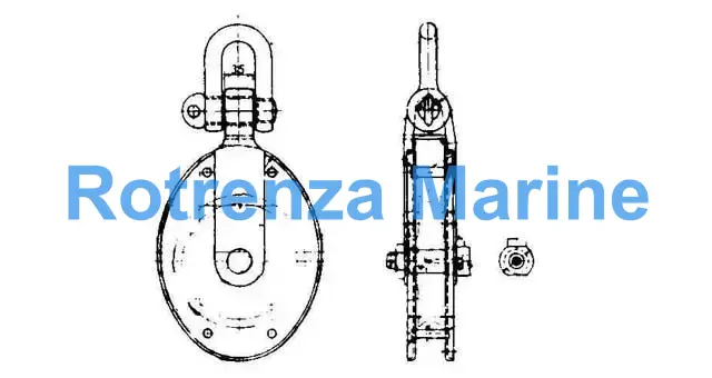 BLOCK GUY STEEL, JIS-F3424-M1A SINGLE 160MM