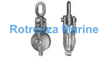 BLOCK LASHING SNATCH 150MM, SWL 5TON