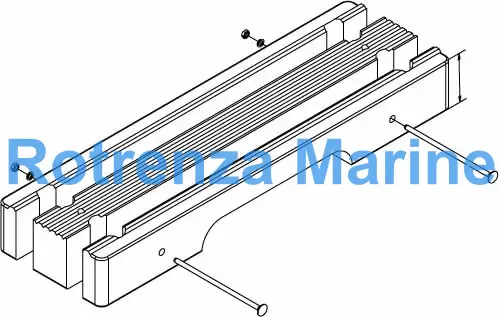 STEP WOOD REPAIR FOR MED/USCG, NORMALISATION 525X115X63MM 