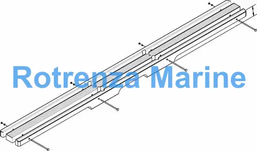 SPREADER WOOD REPAIR MED/USCG, NORMALISATION 1800X115X63MM 