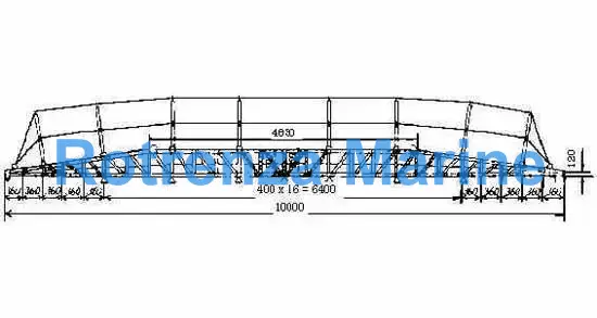 LADDER WHARF ALUMINIUM ALLOY, WITH FURTHER DETAIL 