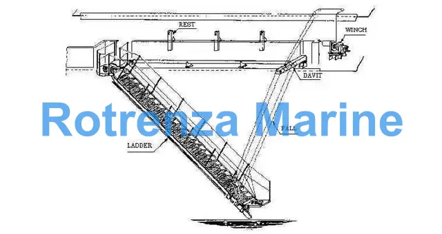 LADDER ACCOMMODATION ALUMINIUM, ALLOY WITH FURTHER DETAIL 