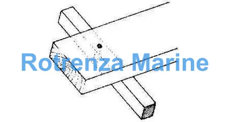 STAGE 300X40X4000MM, WITH TRANSVERSE BEARER