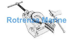 RIGGERS' VISE NO.1, FOR 16-28MM ROPE DIA