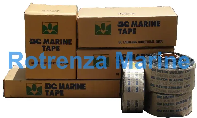 HATCH COVER TAPE BC MARINE, PREMIUM 101X3MMX24MTR 3ROLLS