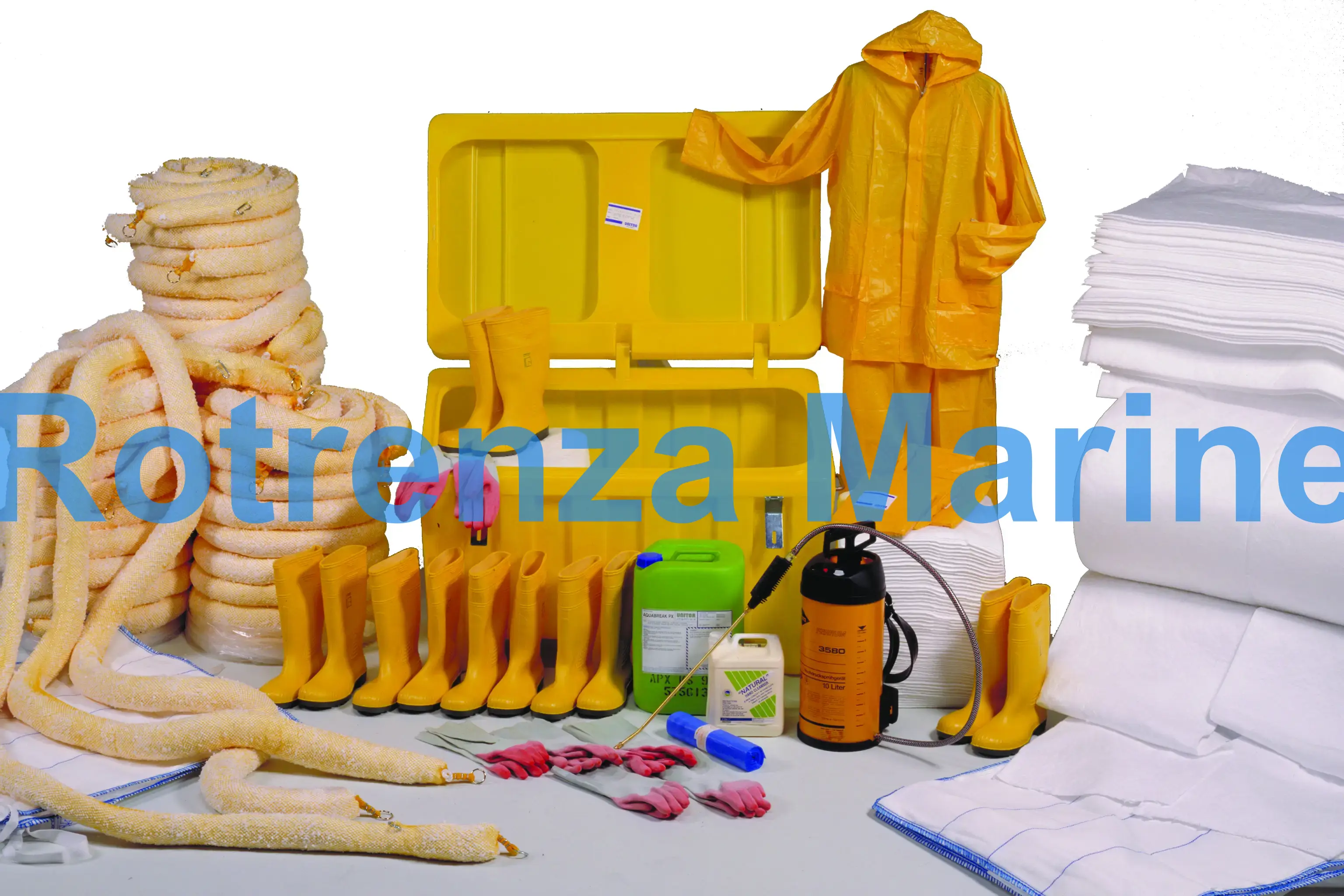 OIL ABSORBENT SPILL KIT, FOR 12 BARRELS OIL SPILL