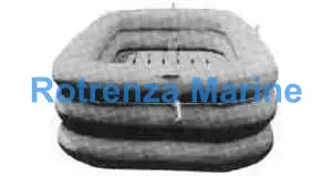 PAINTING PONTOON INFLATABLE, 1200X2400X540MM