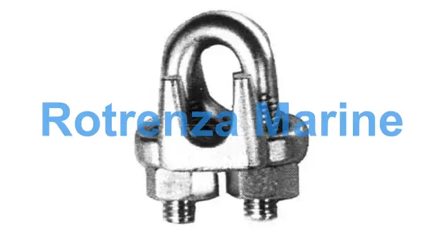 WIRE CLIP STANDARD S.STEEL, 14MM