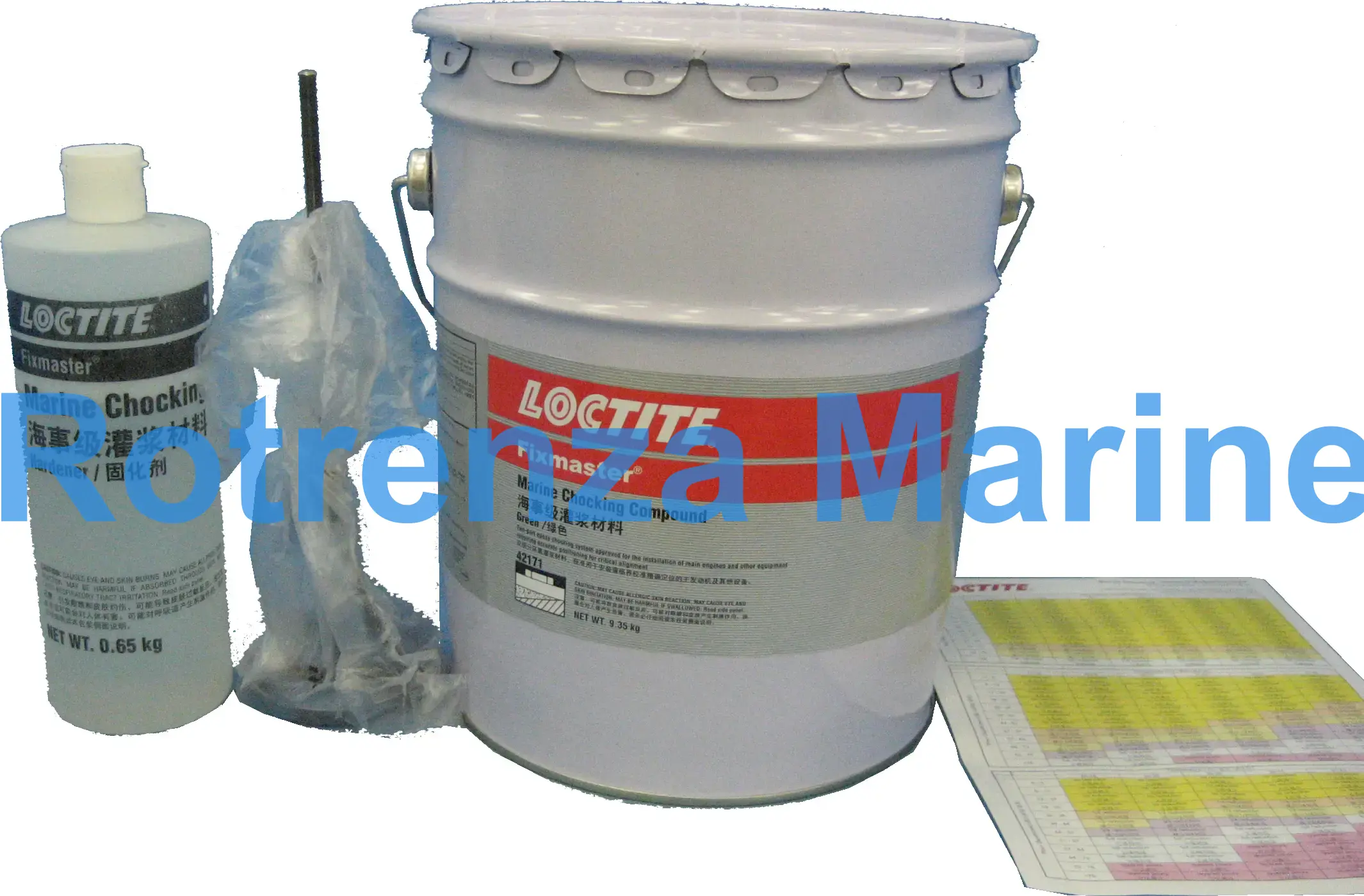 FLOORING & GROUT LOCTITE, PC7202 GREEN 10KGS