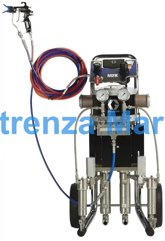 SPRAYER FINISHING GRACO M2K, CART MOUNT 3:1 200BAR #24V894