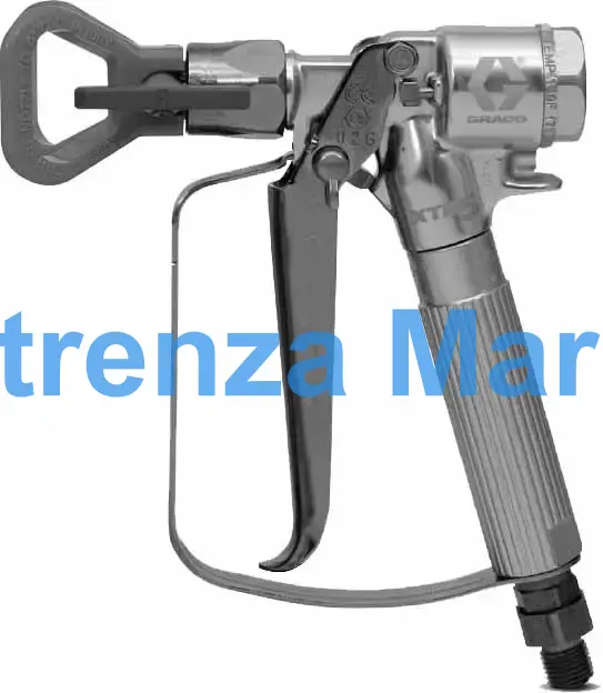 GUN AIRLESS SPRAY GRACO XTR-7, OVAL HANDLE W/TIP #XTR702