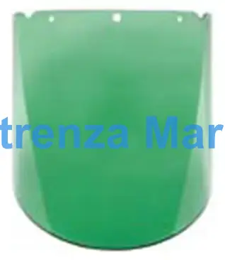 VISOR MOLDED V-GARD GREEN TINT, 263X432X2.49MM MSA 10115854