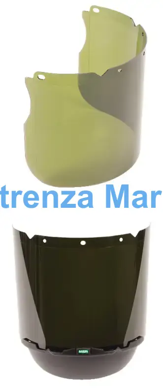 VISOR F/WELDING 3IR NITROMETER, 235X432X2.49MM MSA 10115860 