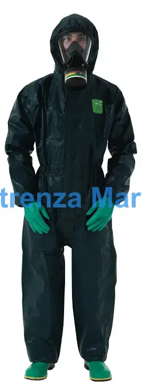 WORKWEAR MULTI-LAYER FABRIC, MICROCHEM 4000 GREEN M 