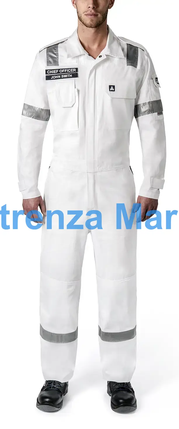 BOILERSUIT COTTON REFLECT TYPE, UV PROTECTION ECO GREEN L