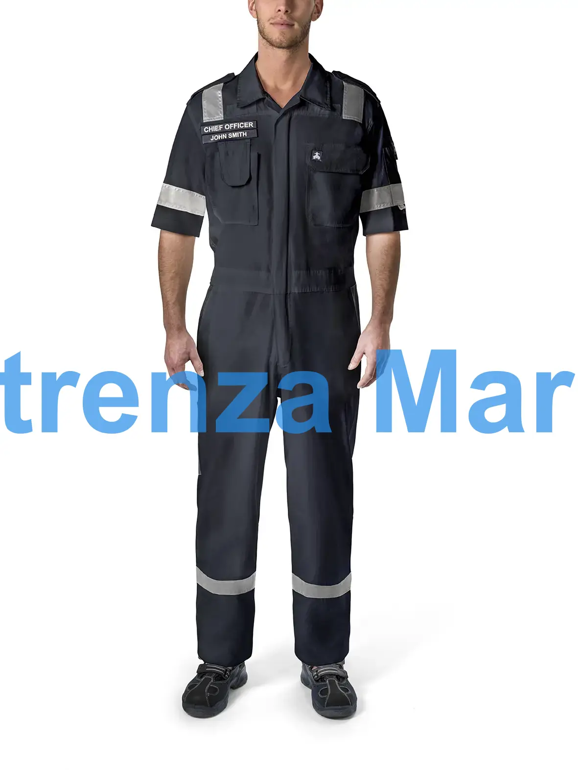 BOILERSUIT COTTON SHORT SLEEVE, UV/HEAT/REFLECT WHITE L 