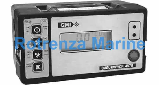 GAS DETECTOR COMBINARION GMI, PORTABLE GASURVEYOR 487R 