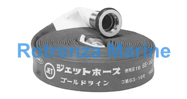 FIRE HOSE INNER/OUTER RUBBER, LINED 65MMX20MTR 16KGF/CM2