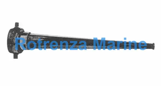 HOSENOZZLE COPPER USA-NH SCREW, 2-1/2"X20X500MM