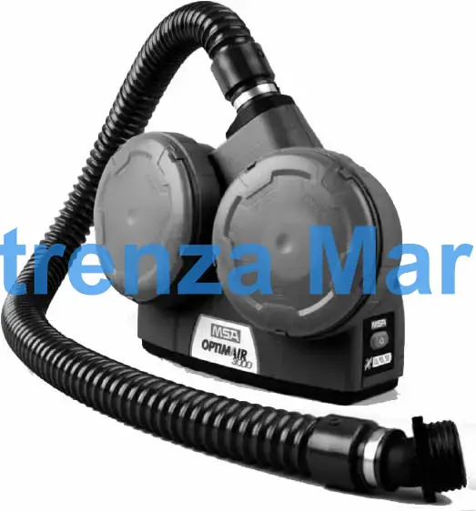 RESPIRATOR POWER ASSISTED MSA, OPTIMAIR 3000 (3000A)