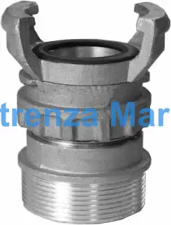 ADAPTER FIREHOSE GUILLEMIN, ALUMI LUG 70MM 2" BSP FEMALE