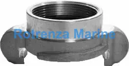 ADAPTER ALUM NAKAJIMA 2-1/2", LUG 91MM/THREAD 2" BSP FEMALE