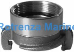 ADAPTER COUPLING BRASS NS, 2" LUG 68MM THREAD BSP FEMALE 