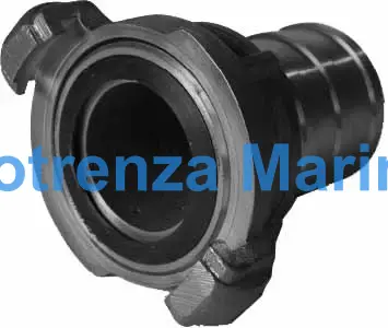 COUPLING HOSE BRASS GOST 2LUGS, 2" LUG 79MM HOSE END 52MM