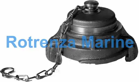 CAP HOSE COUPLING BRASS, GOST 2 LUGS/2" LUG 79MM