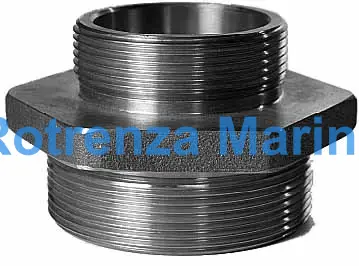 NIPPLE REDUCING BRASS SM905069, 2-1/2"X2" ANST MALE X VP MALE