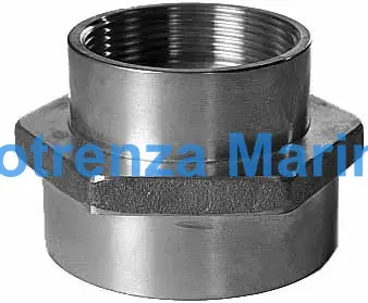 SOCKET REDUCING BRASS SM915068, 2-1/2"X 2" ANST X BSP FEMALE