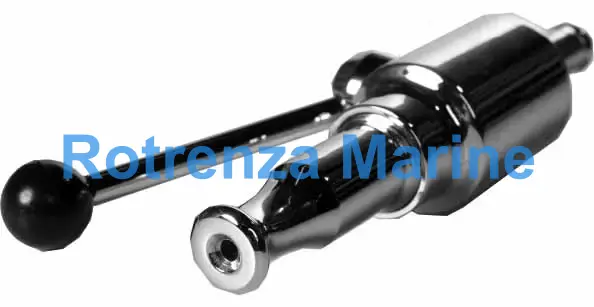 NOZZLE BALL CHROMED 25MM, ST954025