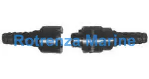 COUPLING FOR AIRHOSE LOCK-TYPE, CAST BRASS HOSE END 9MM