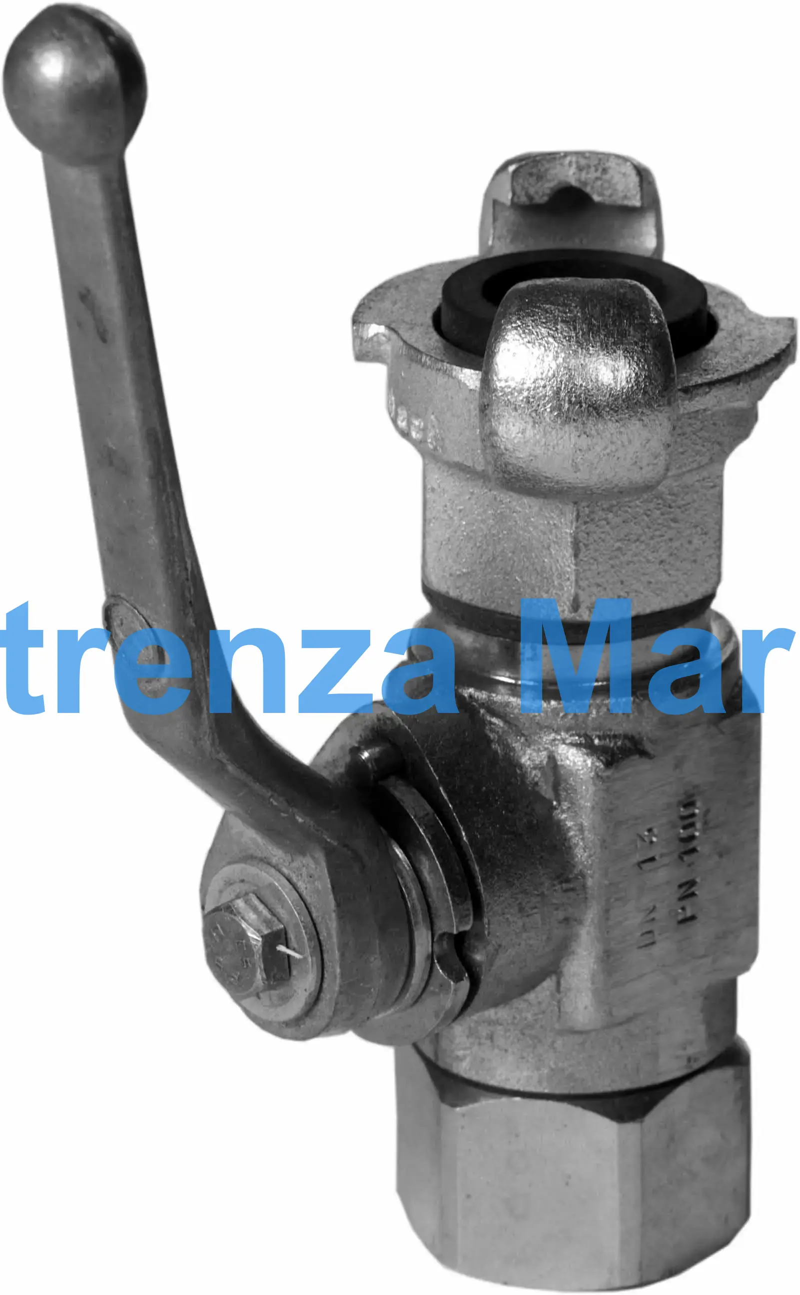 COCK AIR SINGLE CAST IRON, LUG SIZE 42MM 1/2" BSP FEMALE