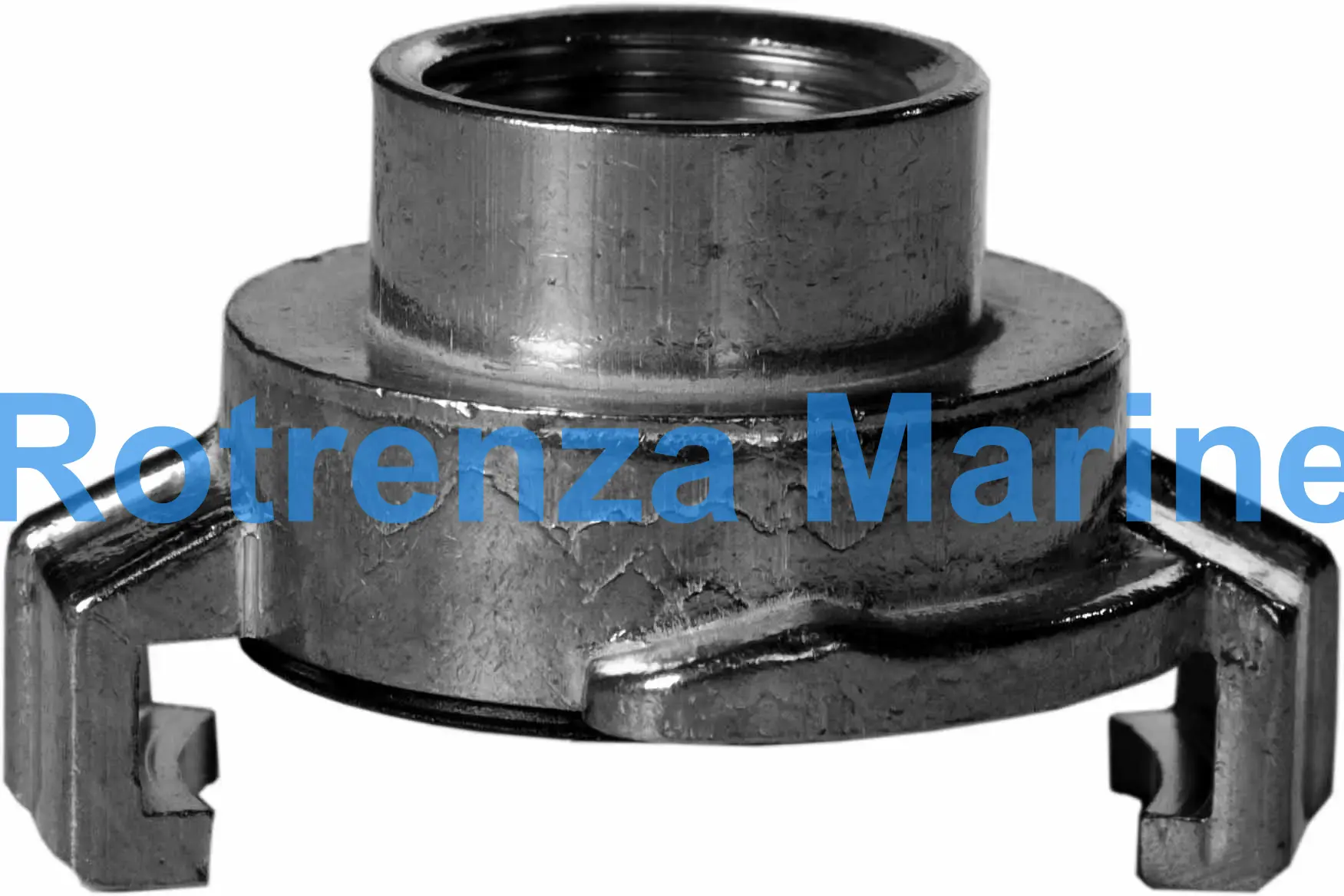 ADAPTER WATER HOSE BRASS, LUG 40MM 1/4" BSP FEMALE 