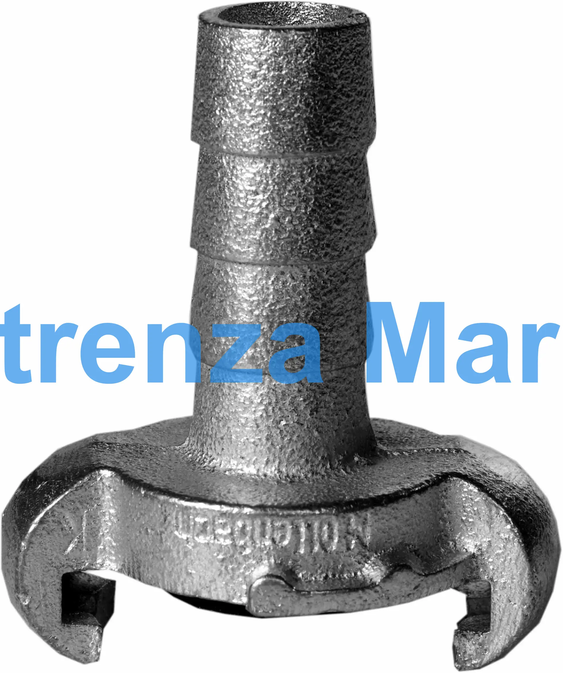 COUPLING AIR HOSE CAST IRON, LUG 42MM HOSE END 10MM(12MM)