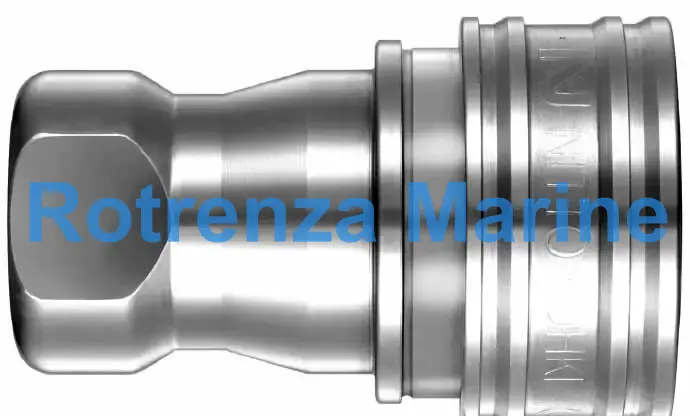 COUPLER QUICK-CONNECT BRASS, 6S-A RC-3/4