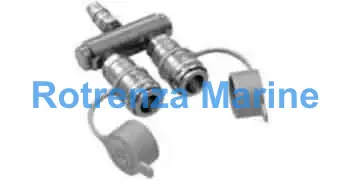 LINE COUPLER BRANCH PIPING, 200T 2X20SM & 1X20PM