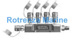 LINE COUPLER BRANCH PIPING, 200L 4X20SM / 1X40SM & 1X400PM