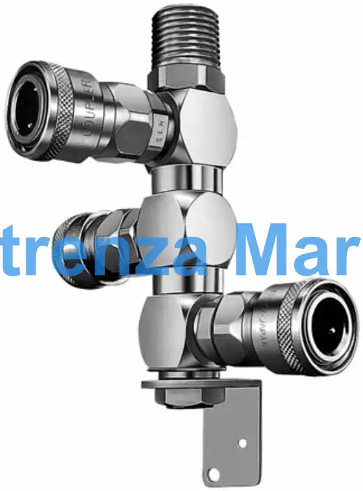 LINE COUPLER ROTARY, RE(3-BRANCH) INLET R1/2MALE