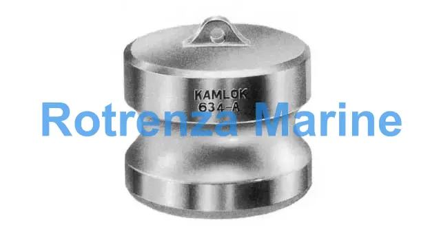 COUPLING CAM&GROOVE S. STEEL, DUST PLUG 3"