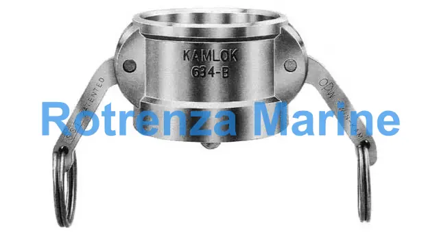 COUPLING CAM&GROOVE ALUM ALLOY, DUST CAP 3/4"