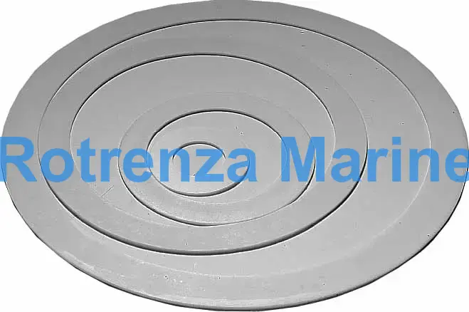 GASKET F/CAM&GROOVE COUPLING, ENVELOPPE CLOSED PTFE 2"