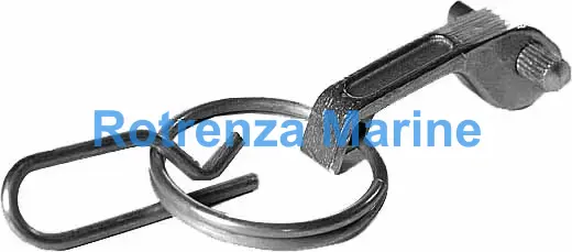 HANDLE RING & PIN F/CAM&GROOVE, COUPLING S.STEEL 3" SM990075