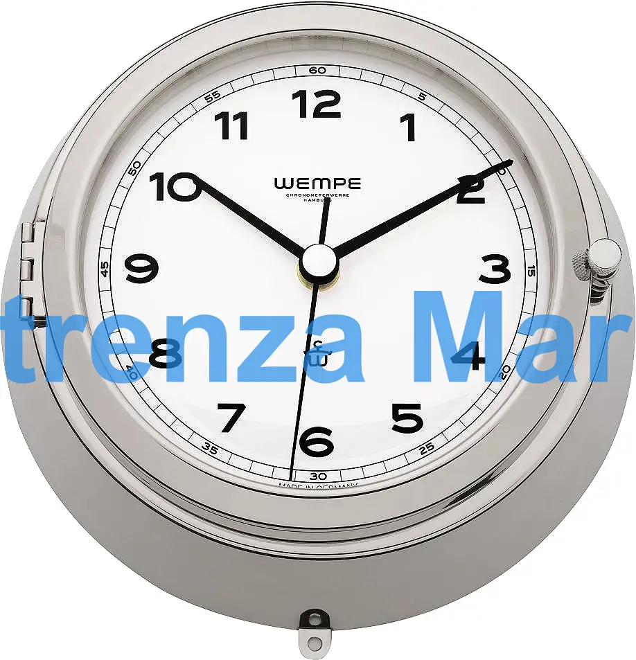 CLOCK MARINE QUARTZ 200MM, S.STEEL CASING VAPOR PROOF
