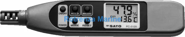 THERMO-HYGROMETER DIGITAL, PEN TYPE -10/50DEG.C 5/95%RH